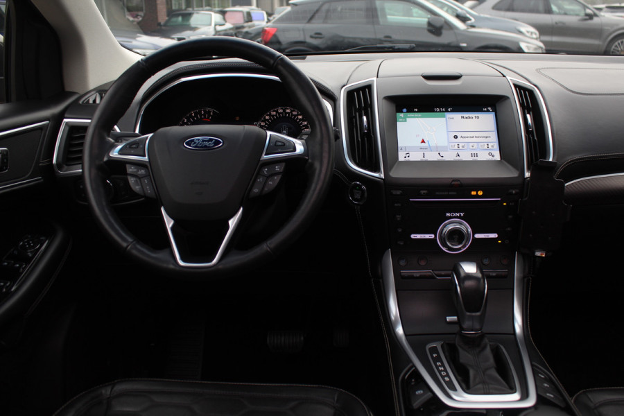 Ford Edge 2.0 TDCI Vignale / Trekhaak / Panoramadak / Camera / Leder / 20'' / Keyless / Apple CarPlay / DAB / Stoelverwarming / Stuurverwarming / Cruise Control