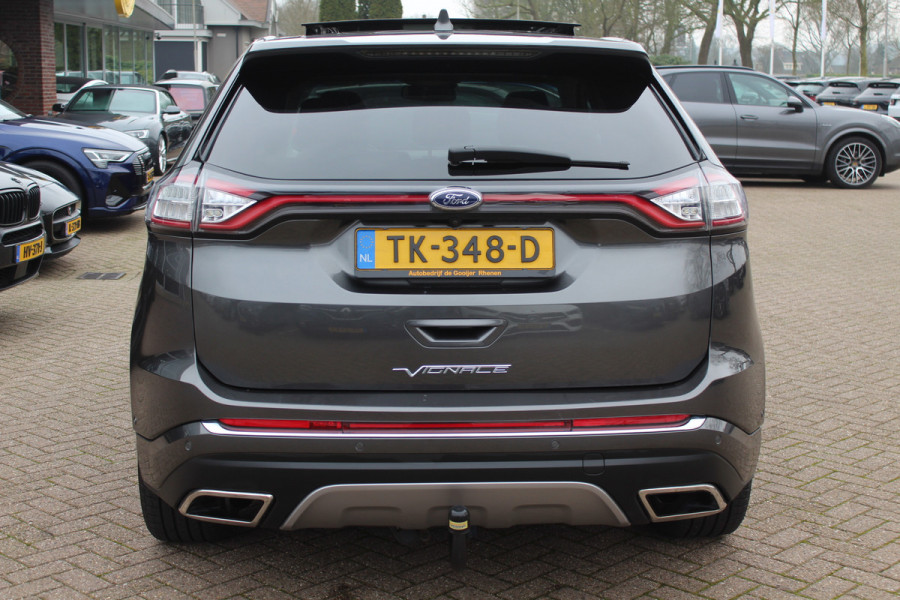 Ford Edge 2.0 TDCI Vignale / Trekhaak / Panoramadak / Camera / Leder / 20'' / Keyless / Apple CarPlay / DAB / Stoelverwarming / Stuurverwarming / Cruise Control