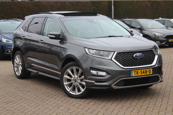 Ford Edge 2.0 TDCI Vignale / Trekhaak / Panoramadak / Camera / Leder / 20'' / Keyless / Apple CarPlay / DAB / Stoelverwarming / Stuurverwarming / Cruise Control