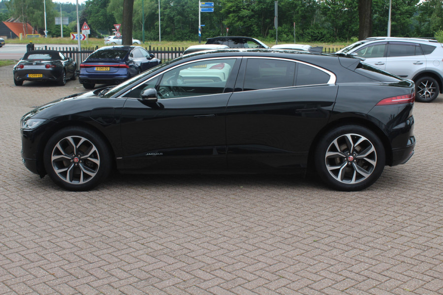 Jaguar I-PACE EV400 First Edition 90 kWh / Full option / Panoramadak / 360Camera / Head-up / Luchtvering / Leder / Meridian / Stuurverwarming