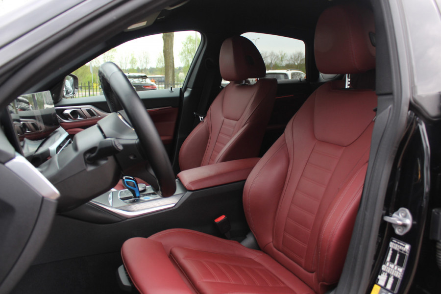 BMW i4 eDrive40 High Executive 84 kWh M Sport / SoH 96% / 360Camera / Head-up / Leder / Harman Kardon / Virtual Cockpit / 18'' / Navigatie / Harman Kardon / Stoelverwarming / DAB / ACC