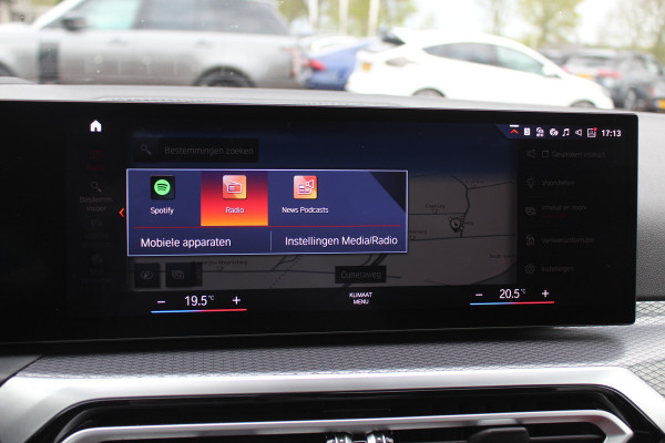 BMW i4 eDrive40 High Executive 84 kWh M Sport / SoH 96% / 360Camera / Head-up / Leder / Harman Kardon / Virtual Cockpit / 18'' / Navigatie / Harman Kardon / Stoelverwarming / DAB / ACC