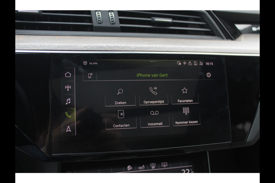 Audi e-tron e-tron 55 quattro advanced Pro Line Plus 95 kWh / Full option! / Trekhaak / Panoramadak / 360Camera / Head-up / B&O / Keyless / 21'' / Softclose / Stoelmassage / Luxe Leder / Nachtzicht / DAB / ACC