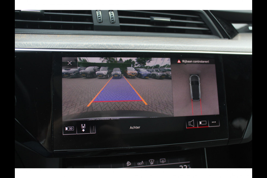 Audi e-tron e-tron 55 quattro advanced Pro Line Plus 95 kWh / Full option! / Trekhaak / Panoramadak / 360Camera / Head-up / B&O / Keyless / 21'' / Softclose / Stoelmassage / Luxe Leder / Nachtzicht / DAB / ACC