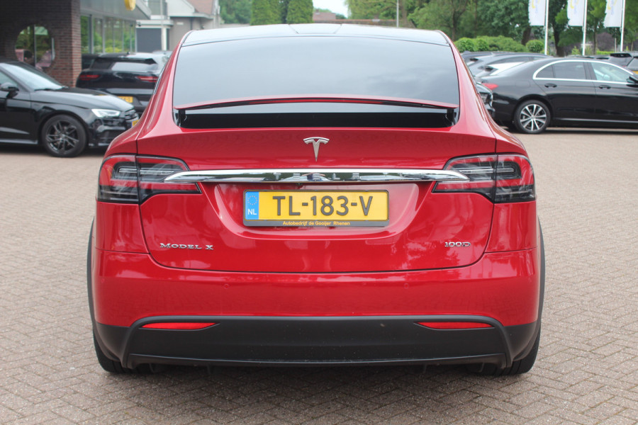 Tesla Model X 100D 7p. / Autopilot / Trekhaak / Panoramadak / 22'' / Luxe Leder / Luchtvering