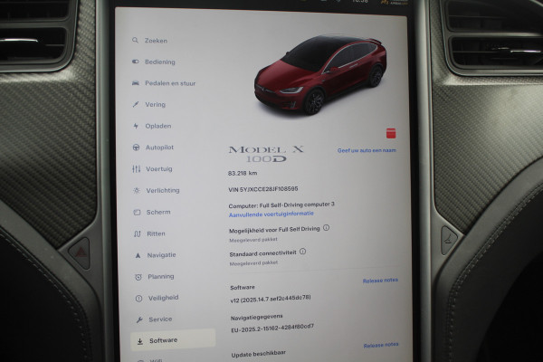 Tesla Model X 100D 7p. / Autopilot / Trekhaak / Panoramadak / 22'' / Luxe Leder / Luchtvering