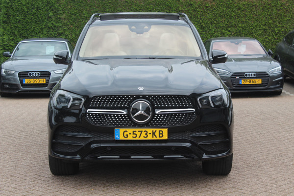 Mercedes-Benz GLE 450 4MATIC Premium Plus / Panoramadak / 360Camera / Burmester / 21'' / Head-up / Luchtvering / Treeplanken / Stoelventilatie / Stuurverwarming / Dodehoek / DAB / ACC