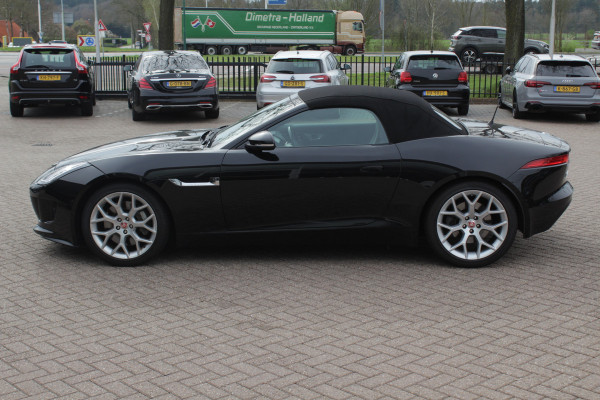 Jaguar F-Type 3.0 V6 Convertible 69.614 km! / Camera / Leder / Keyless / Memory seats / 19'' / Sportuitlaat