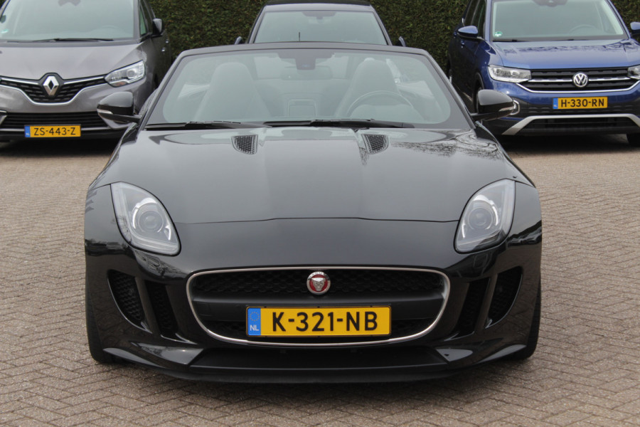 Jaguar F-Type 3.0 V6 Convertible 69.614 km! / Camera / Leder / Keyless / Memory seats / 19'' / Sportuitlaat