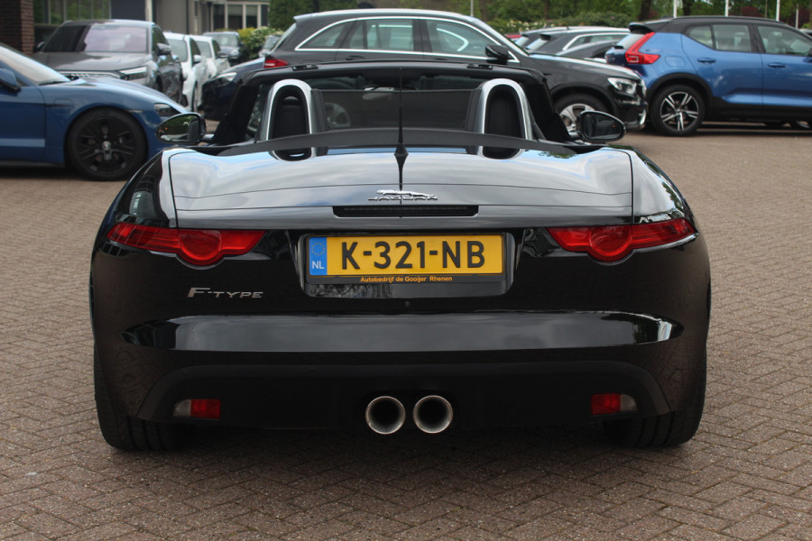 Jaguar F-Type 3.0 V6 Convertible 69.614 km! / Camera / Leder / Keyless / Memory seats / 19'' / Sportuitlaat