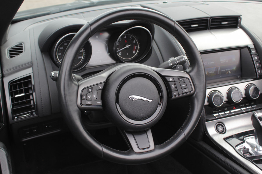 Jaguar F-Type 3.0 V6 Convertible 69.614 km! / Camera / Leder / Keyless / Memory seats / 19'' / Sportuitlaat