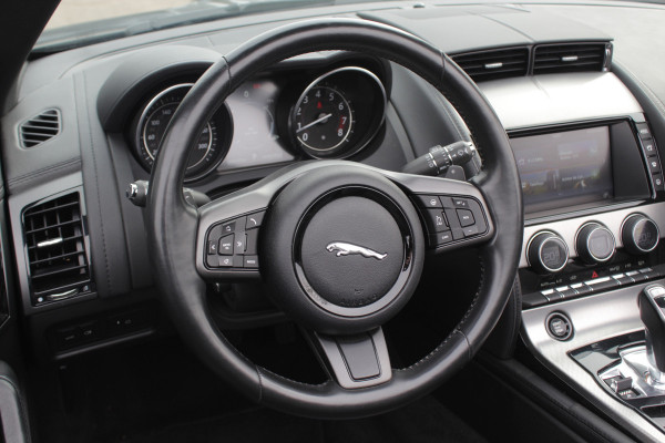 Jaguar F-Type 3.0 V6 Convertible 69.614 km! / Camera / Leder / Keyless / Memory seats / 19'' / Sportuitlaat