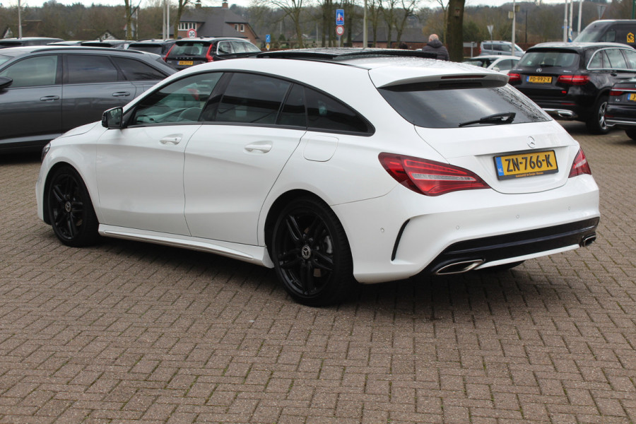 Mercedes-Benz CLA-Klasse Shooting Brake 180 / Panoramadak / Camera / Half leder / Navigatie / 18'' / LED Koplampen / Stoelverwarming / Cruise Control