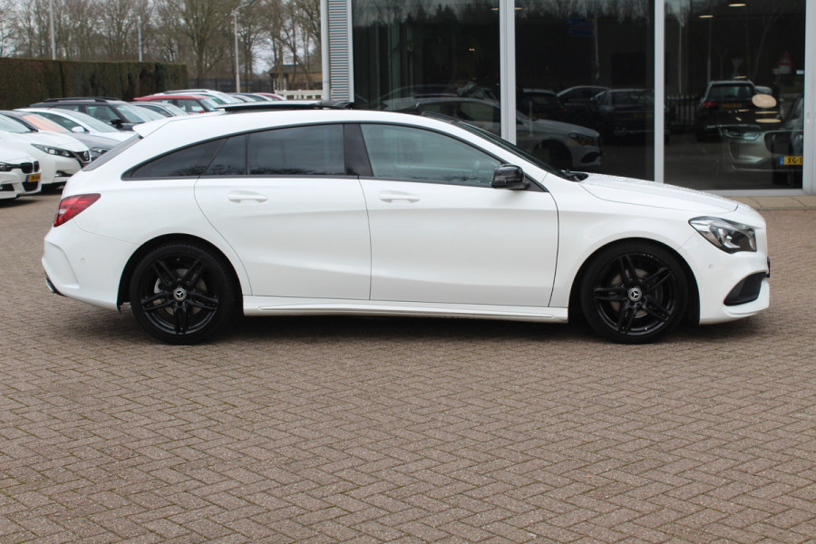 Mercedes-Benz CLA-Klasse Shooting Brake 180 / Panoramadak / Camera / Half leder / Navigatie / 18'' / LED Koplampen / Stoelverwarming / Cruise Control