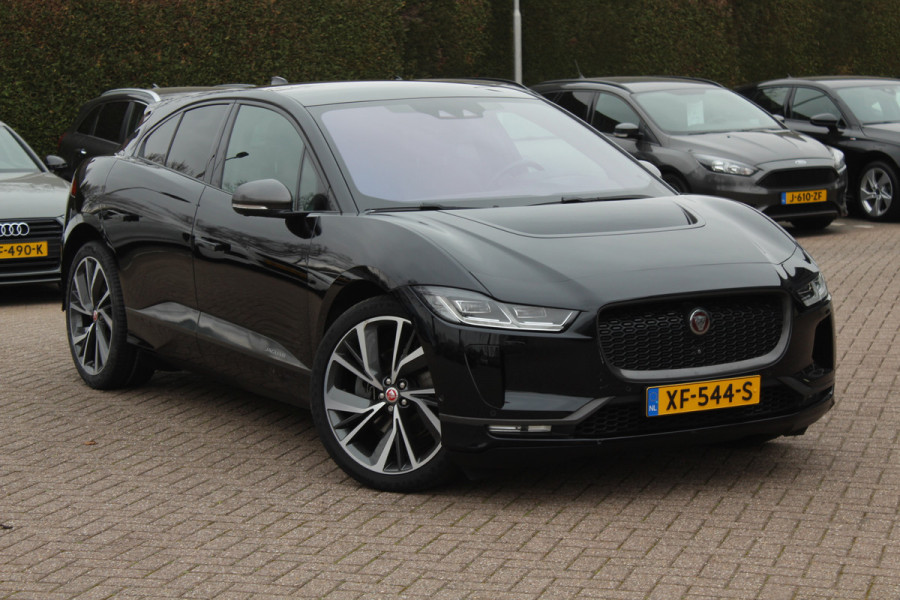 Jaguar I-PACE EV400 HSE 90 kWh / SoH 88% / Full option / Panoramadak / 360Camera / Head-up / Luchtvering / Leder / Meridian / Stuurverwarming
