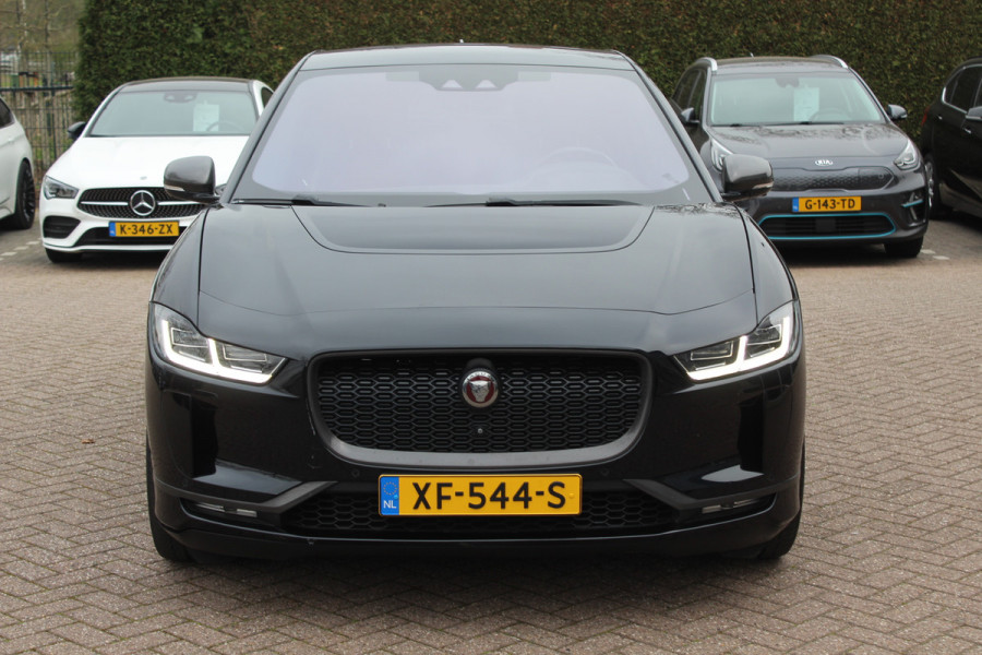 Jaguar I-PACE EV400 HSE 90 kWh / SoH 88% / Full option / Panoramadak / 360Camera / Head-up / Luchtvering / Leder / Meridian / Stuurverwarming