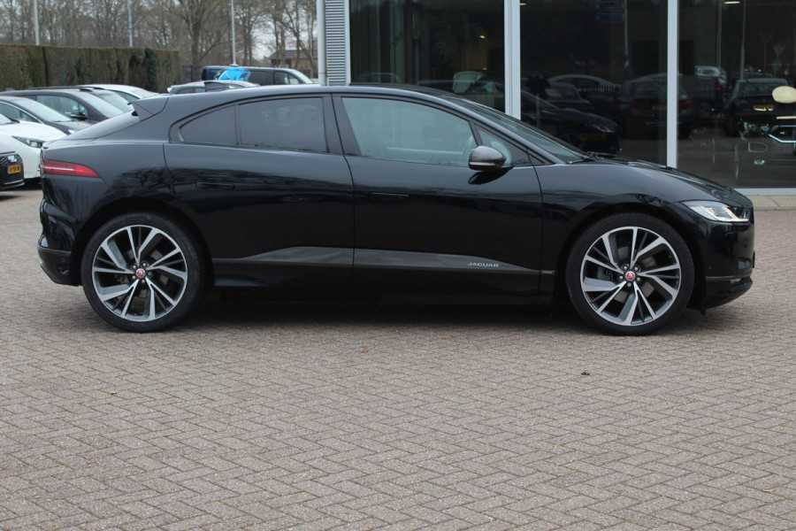 Jaguar I-PACE EV400 HSE 90 kWh / SoH 88% / Full option / Panoramadak / 360Camera / Head-up / Luchtvering / Leder / Meridian / Stuurverwarming