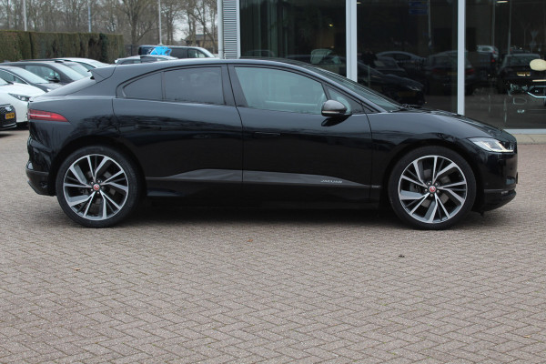 Jaguar I-PACE EV400 HSE 90 kWh / SoH 88% / Full option / Panoramadak / 360Camera / Head-up / Luchtvering / Leder / Meridian / Stuurverwarming