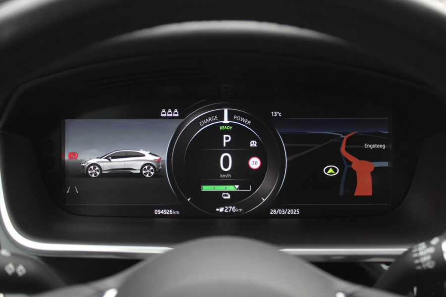 Jaguar I-PACE EV400 HSE 90 kWh / SoH 88% / Full option / Panoramadak / 360Camera / Head-up / Luchtvering / Leder / Meridian / Stuurverwarming