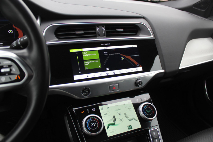 Jaguar I-PACE EV400 HSE 90 kWh / SoH 88% / Full option / Panoramadak / 360Camera / Head-up / Luchtvering / Leder / Meridian / Stuurverwarming