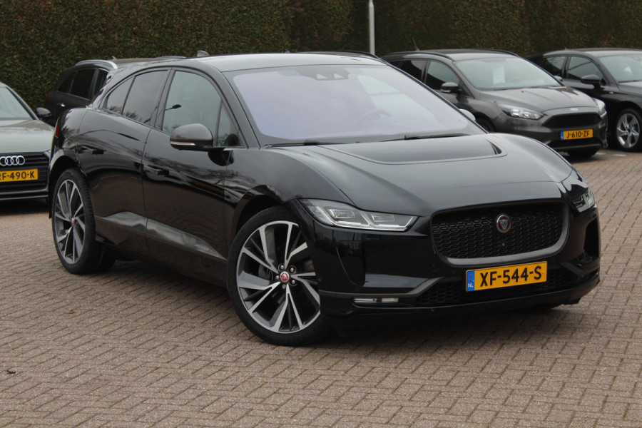Jaguar I-PACE EV400 HSE 90 kWh / SoH 88% / Full option / Panoramadak / 360Camera / Head-up / Luchtvering / Leder / Meridian / Stuurverwarming