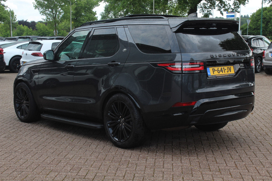 Land Rover Discovery 3.0 Td6 HSE Luxury 7p. / Trekhaak / Panoramadak / 360Camera / 22'' / Volleder / Virtual Cockpit / Stuurverwarming / Keyless / Luchtvering / Meridian / DAB / Stoelverwarming / Cruise Control
