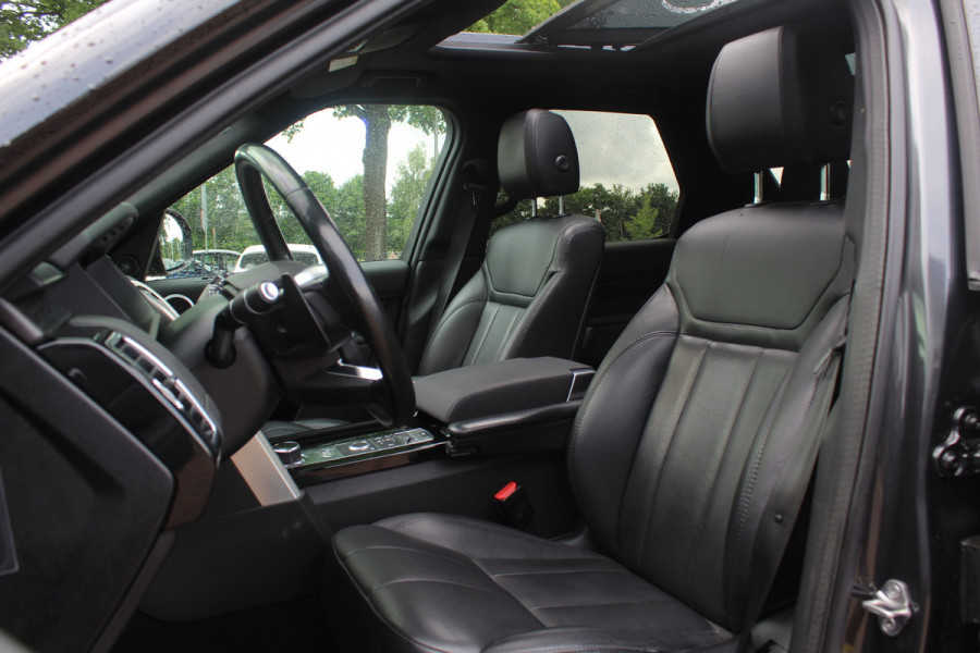 Land Rover Discovery 3.0 Td6 HSE Luxury 7p. / Trekhaak / Panoramadak / 360Camera / 22'' / Volleder / Virtual Cockpit / Stuurverwarming / Keyless / Luchtvering / Meridian / DAB / Stoelverwarming / Cruise Control