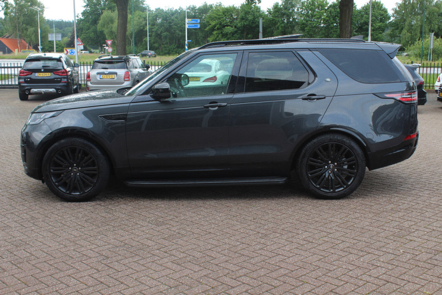 Land Rover Discovery 3.0 Td6 HSE Luxury 7p. / Trekhaak / Panoramadak / 360Camera / 22'' / Volleder / Virtual Cockpit / Stuurverwarming / Keyless / Luchtvering / Meridian / DAB / Stoelverwarming / Cruise Control