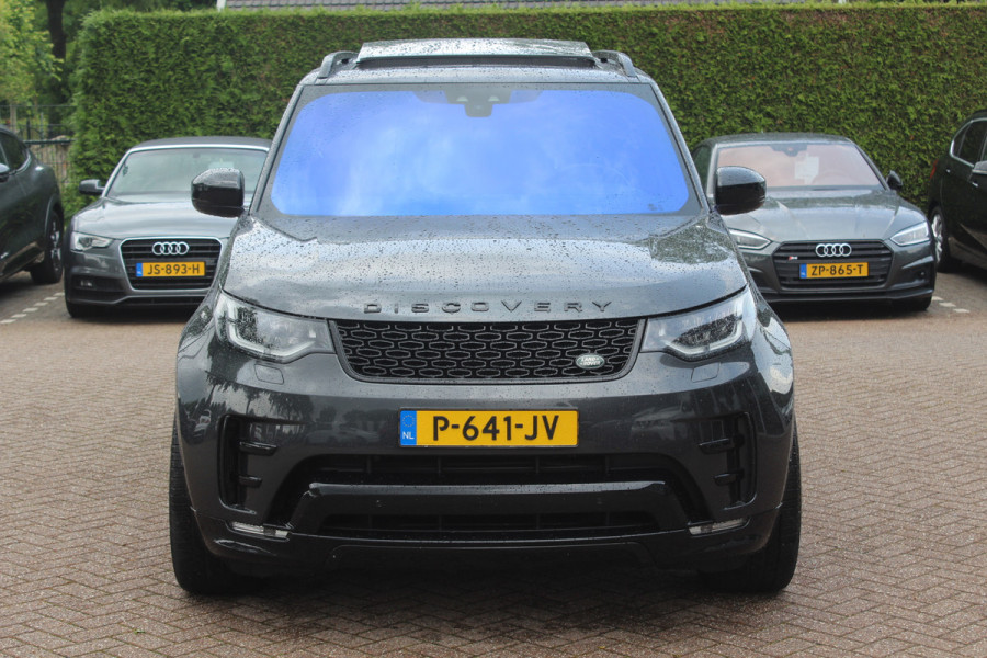 Land Rover Discovery 3.0 Td6 HSE Luxury 7p. / Trekhaak / Panoramadak / 360Camera / 22'' / Volleder / Virtual Cockpit / Stuurverwarming / Keyless / Luchtvering / Meridian / DAB / Stoelverwarming / Cruise Control