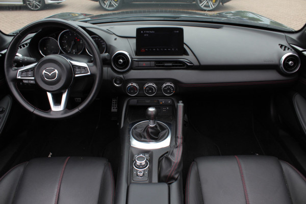 Mazda MX-5 1.5 SkyActiv-G 132 GT-M 18.925 km! / Camera / Leder / Keyless / Sportstoelen / Navigatie / DAB / Cruise Control