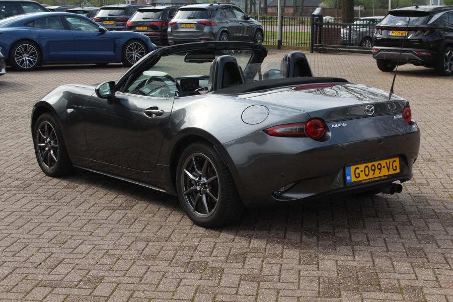Mazda MX-5 1.5 SkyActiv-G 132 GT-M 18.925 km! / Camera / Leder / Keyless / Sportstoelen / Navigatie / DAB / Cruise Control