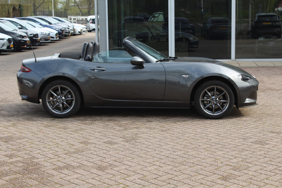 Mazda MX-5 1.5 SkyActiv-G 132 GT-M 18.925 km! / Camera / Leder / Keyless / Sportstoelen / Navigatie / DAB / Cruise Control
