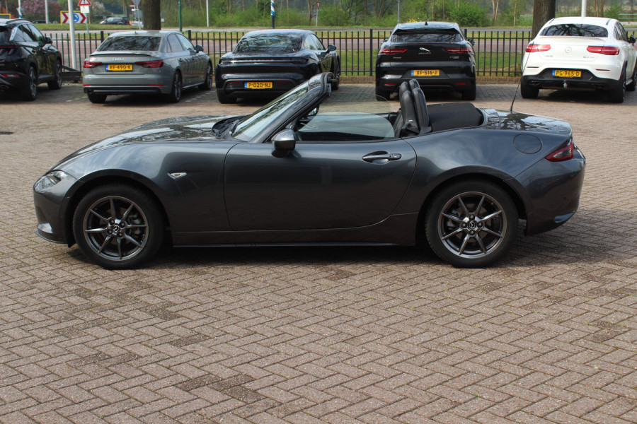 Mazda MX-5 1.5 SkyActiv-G 132 GT-M 18.925 km! / Camera / Leder / Keyless / Sportstoelen / Navigatie / DAB / Cruise Control