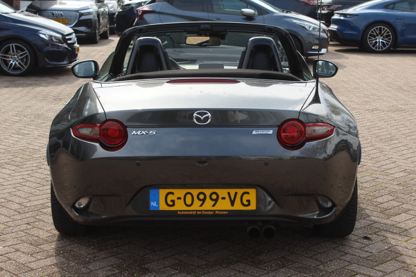 Mazda MX-5 1.5 SkyActiv-G 132 GT-M 18.925 km! / Camera / Leder / Keyless / Sportstoelen / Navigatie / DAB / Cruise Control