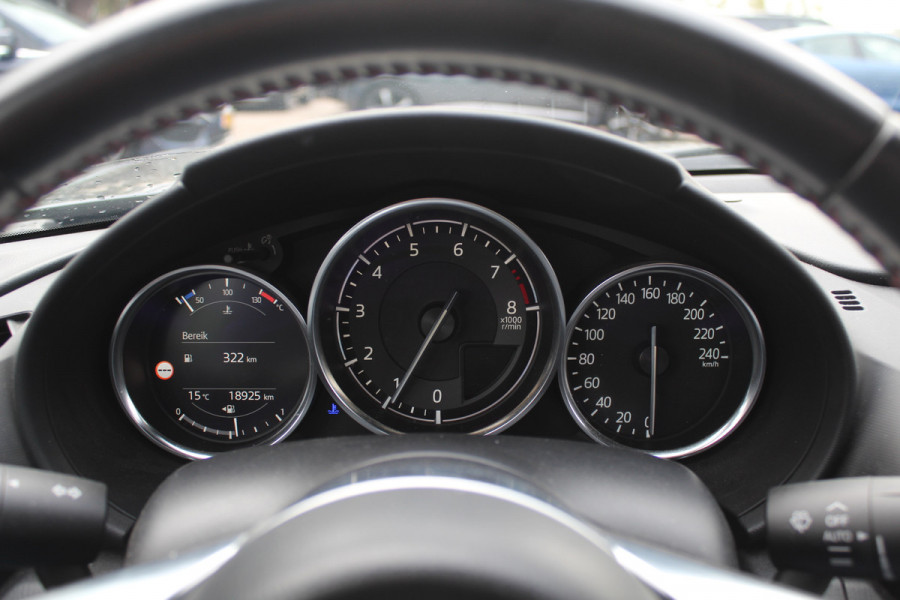Mazda MX-5 1.5 SkyActiv-G 132 GT-M 18.925 km! / Camera / Leder / Keyless / Sportstoelen / Navigatie / DAB / Cruise Control