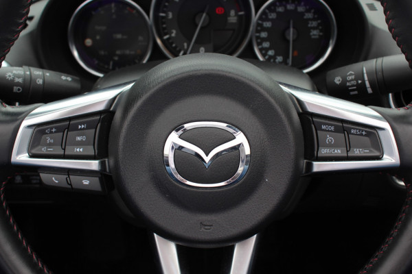 Mazda MX-5 1.5 SkyActiv-G 132 GT-M 18.925 km! / Camera / Leder / Keyless / Sportstoelen / Navigatie / DAB / Cruise Control