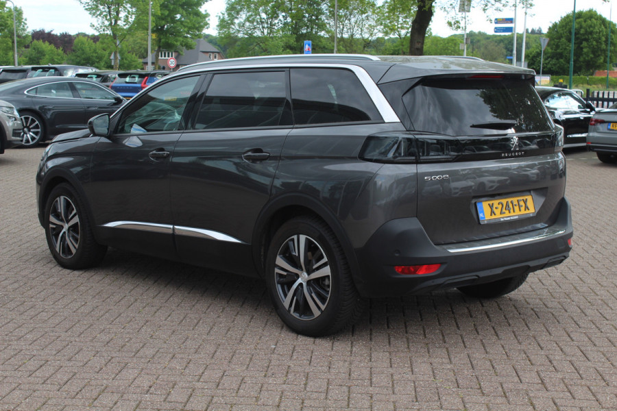 Peugeot 5008 1.2 Hybrid Allure Pack Business 7p. / Camera / Half leder / Navigatie / 18'' / Keyless / Dodehoek / Stoelverwarming / Cruise Control