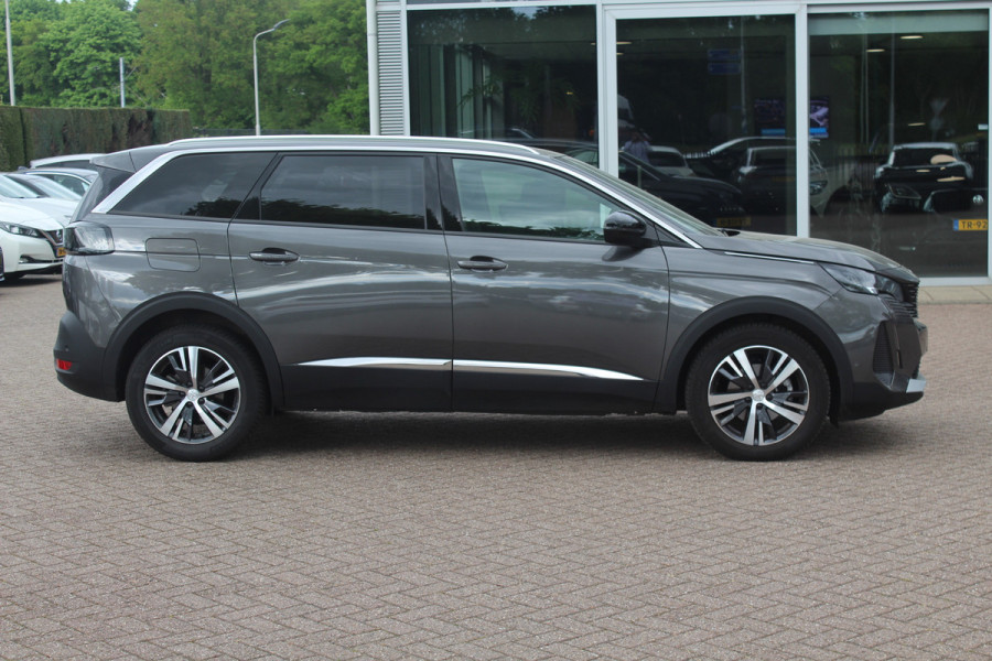 Peugeot 5008 1.2 Hybrid Allure Pack Business 7p. / Camera / Half leder / Navigatie / 18'' / Keyless / Dodehoek / Stoelverwarming / Cruise Control