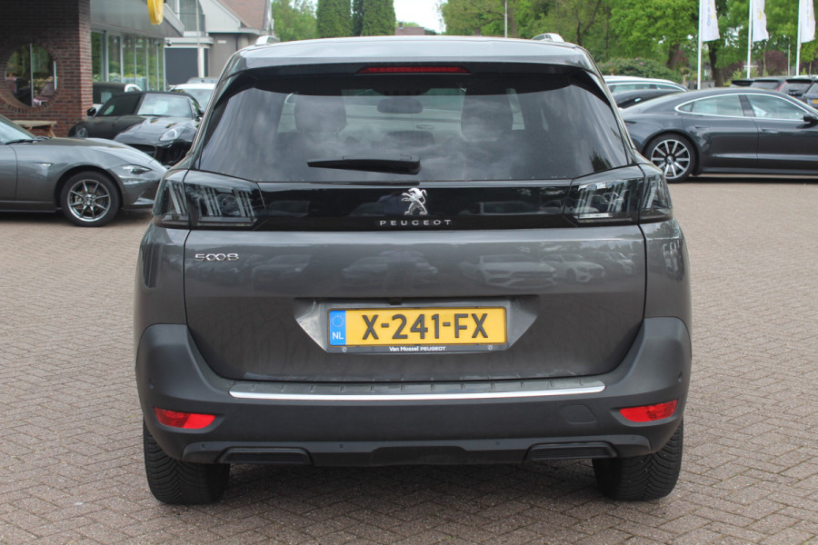 Peugeot 5008 1.2 Hybrid Allure Pack Business 7p. / Camera / Half leder / Navigatie / 18'' / Keyless / Dodehoek / Stoelverwarming / Cruise Control