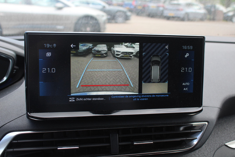 Peugeot 5008 1.2 Hybrid Allure Pack Business 7p. / Camera / Half leder / Navigatie / 18'' / Keyless / Dodehoek / Stoelverwarming / Cruise Control