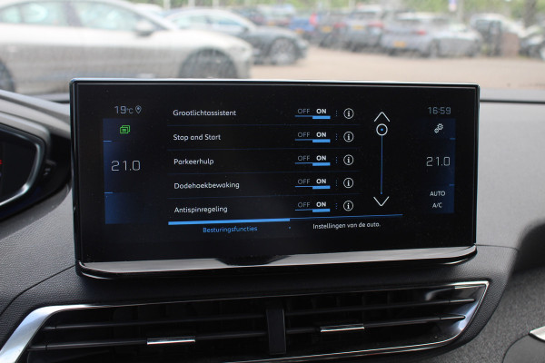 Peugeot 5008 1.2 Hybrid Allure Pack Business 7p. / Camera / Half leder / Navigatie / 18'' / Keyless / Dodehoek / Stoelverwarming / Cruise Control