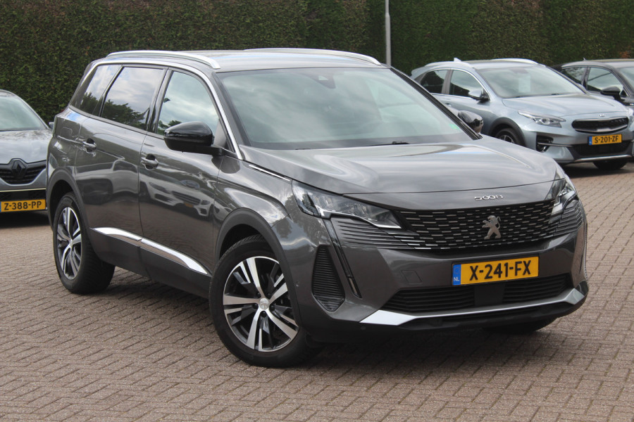 Peugeot 5008 1.2 Hybrid Allure Pack Business 7p. / Camera / Half leder / Navigatie / 18'' / Keyless / Dodehoek / Stoelverwarming / Cruise Control