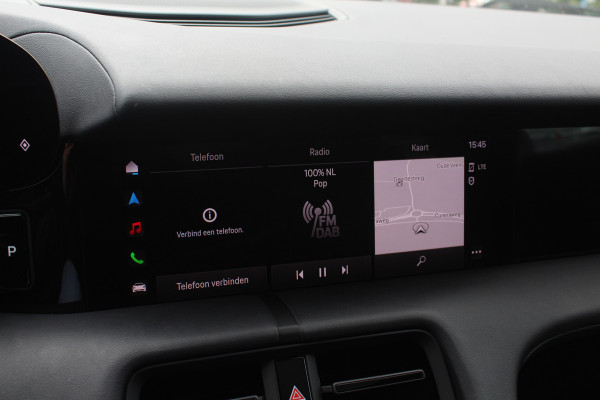 Porsche Taycan 79 kWh / SoH 95% / Panoramadak / Leder / Parkeerhulp V+A / 19'' / Stoelverwarming / DAB / Cruise Control