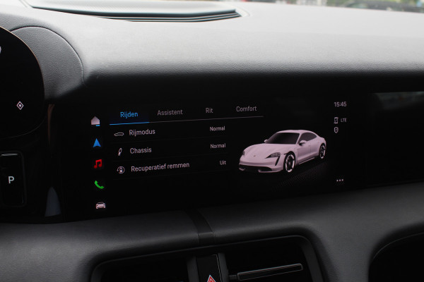 Porsche Taycan 79 kWh / SoH 95% / Panoramadak / Leder / Parkeerhulp V+A / 19'' / Stoelverwarming / DAB / Cruise Control