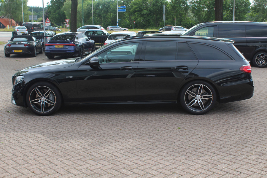 Mercedes-Benz E-Klasse Estate AMG 43 4MATIC Premium Plus / Panoramadak / 360Camera / Leder / Memory seats / 19'' / Luchtvering / Navigatie / Stoelverwarming