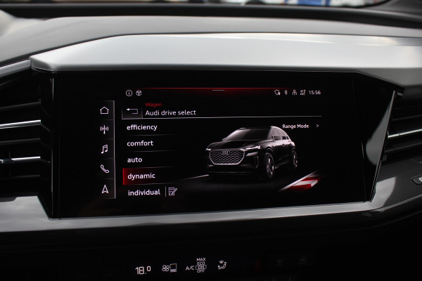 Audi Q4 e-tron 50 quattro Launch edition S Competition 77 kWh / SoH 95% / Camera / Head-up / 20'' / Keyless / RS Seats / Sonos audio / Stoelverwarming / Dodehoek / DAB / ACC / Warmtepomp