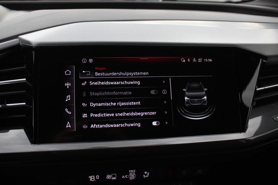 Audi Q4 e-tron 50 quattro Launch edition S Competition 77 kWh / SoH 95% / Camera / Head-up / 20'' / Keyless / RS Seats / Sonos audio / Stoelverwarming / Dodehoek / DAB / ACC / Warmtepomp