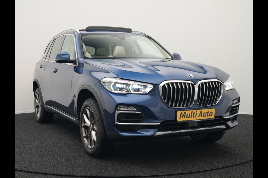 BMW X5 xDrive45e High Executive Plug In Hybrid 394pk PHEV | Panodak | Laser LED | Adaptive Cruise | 360 Camera | Head Up | Lederen Sportstoelen Memory | Apple Carplay | Sfeerverlichting |