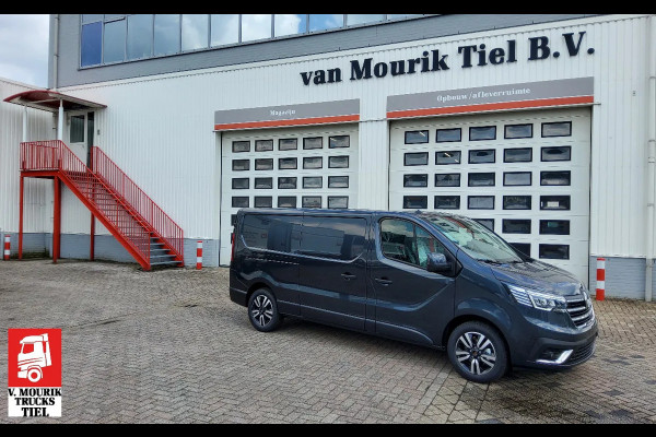 Renault Trafic 150 PK AUTOMAAT L2H1 GESLOTEN - EURO 6 - GRIJS COMETE METALLIC - V-58-JPX - BPM VRIJ!