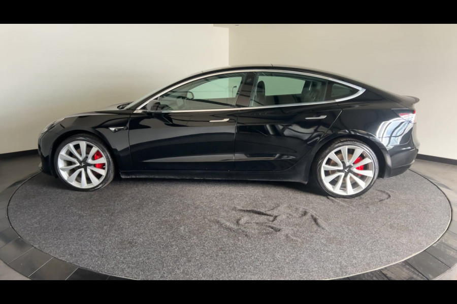 Tesla Model 3 Performance AWD 75 kWh | Panoramadak | SoH (batterijcheck) 85.17 % score!